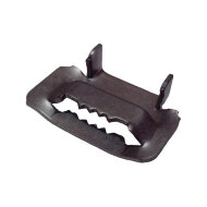 Замок фиксатор C20 для ленты монтажной (нерж.) Замок фиксатор C20 для ленты монтажной (нерж.)